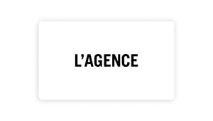 بطاقة هدايا L'Agence