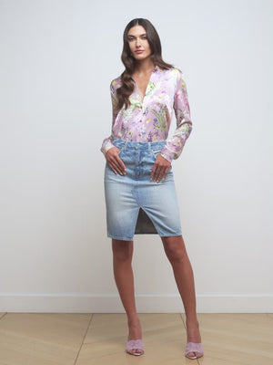 Tylee Denim Skirt skirt L'AGENCE