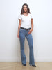 Deanna Seamed Flare Jean jean L'AGENCE