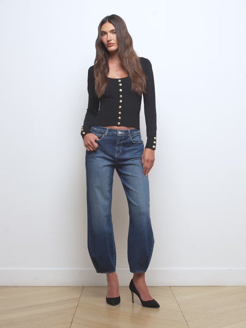 Krista Tapered Jean jean L'AGENCE