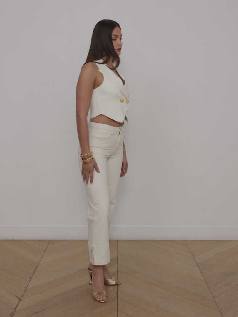 Zadie Knit Vest vest L'AGENCE