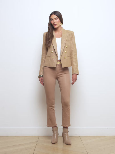 Brooke Open-Front Blazer blazer L'AGENCE