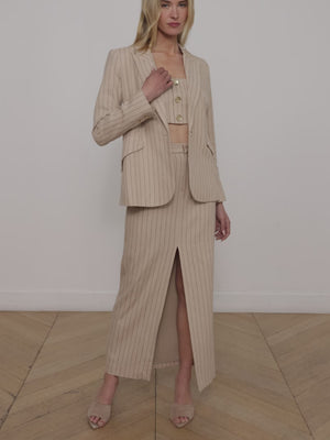 Chamberlain Pinstriped Blazer blazer L'AGENCE