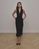 Catherine Tuxedo Midi Abito