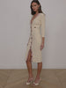 Irvin Pointelle Knit Cardigan cardigan L'AGENCE