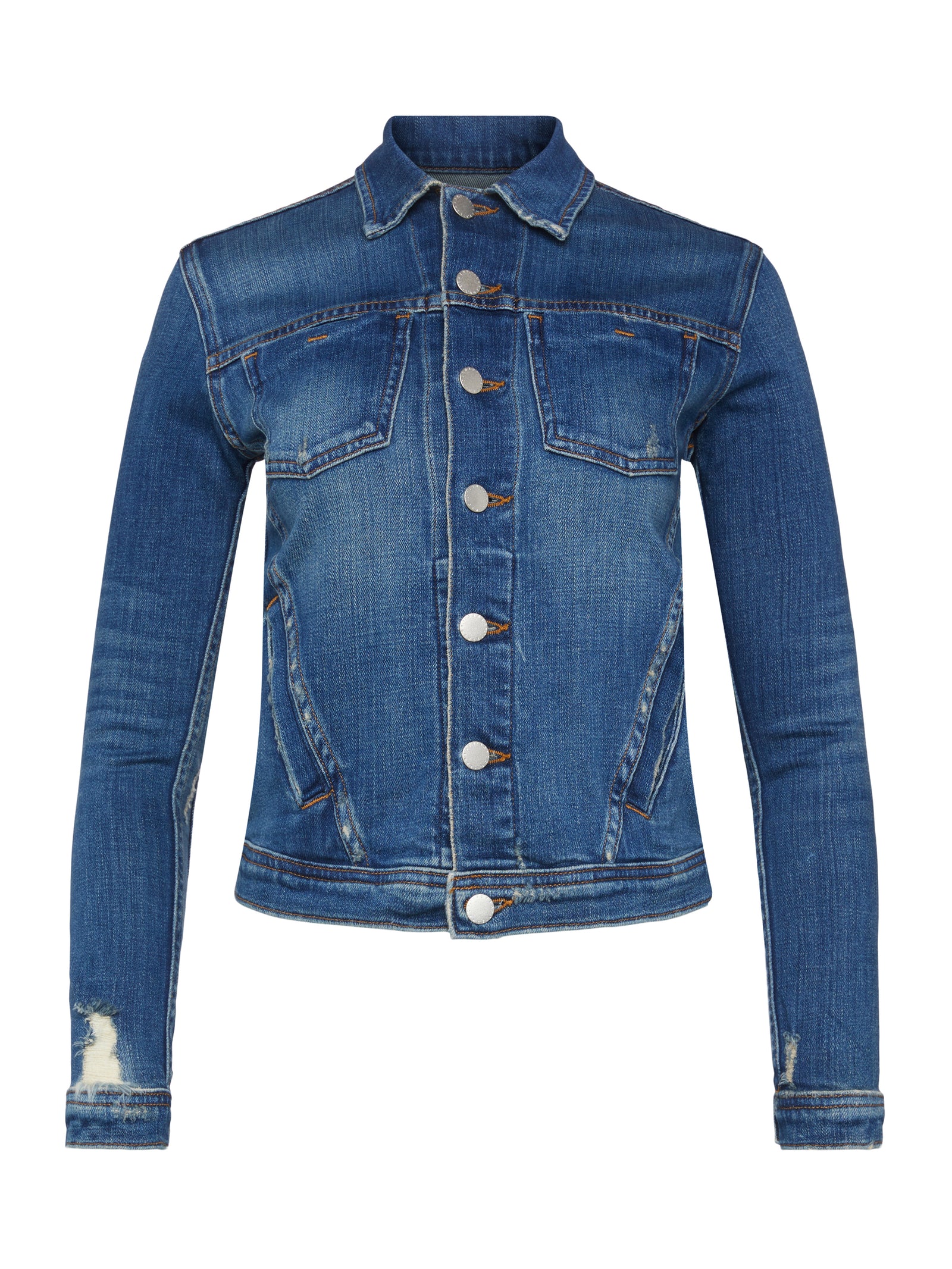 L'AGENCE Celine Jacket In Authentique Distressed