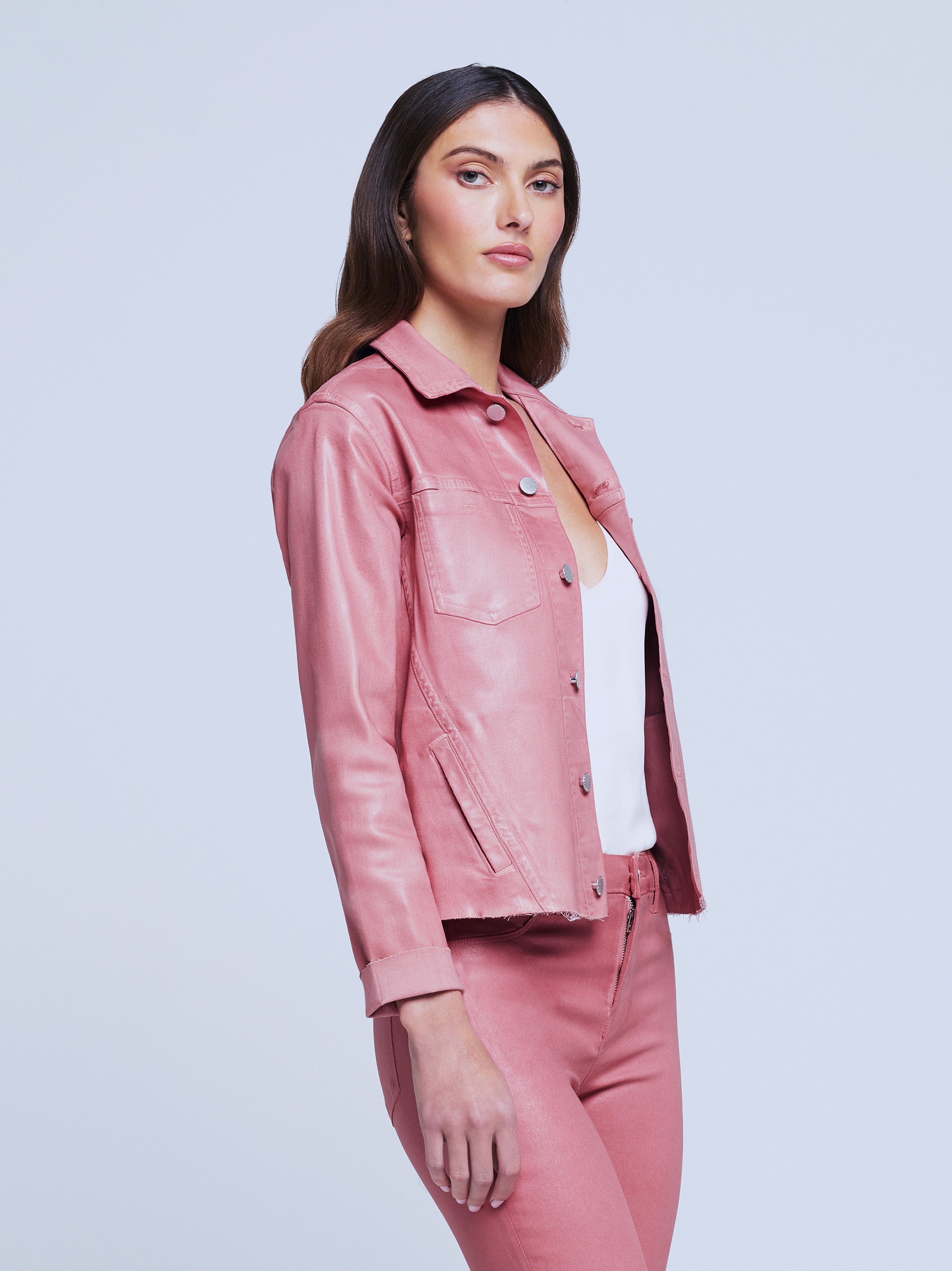 Dusty hotsell rose jacket