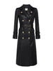 Celina Leather Trench Coat coat L'AGENCE   