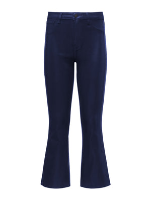 Kendra Coated Cropped Flare Jean jean L'AGENCE   