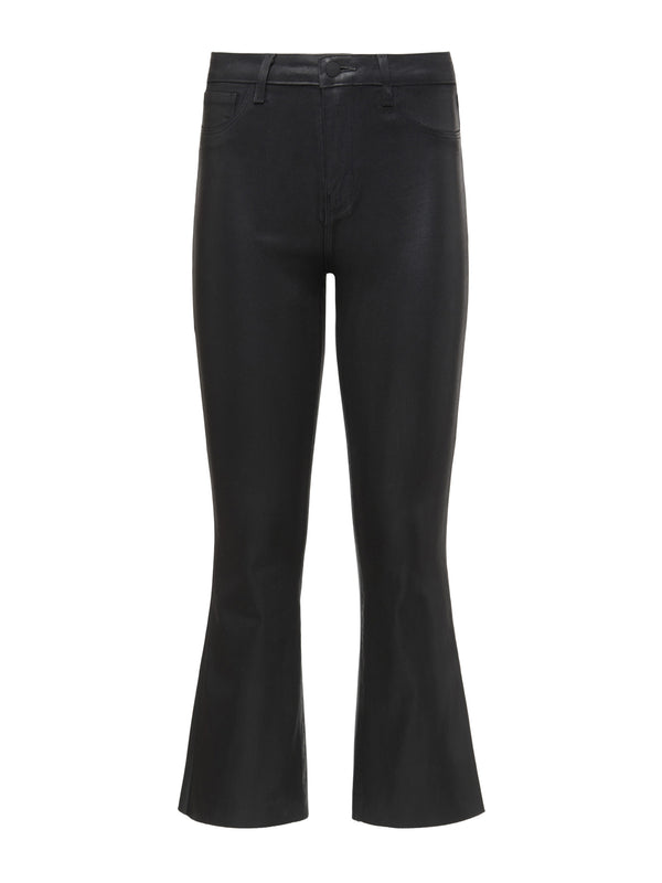 Kendra Coated Cropped Flare Jean jean L'AGENCE   