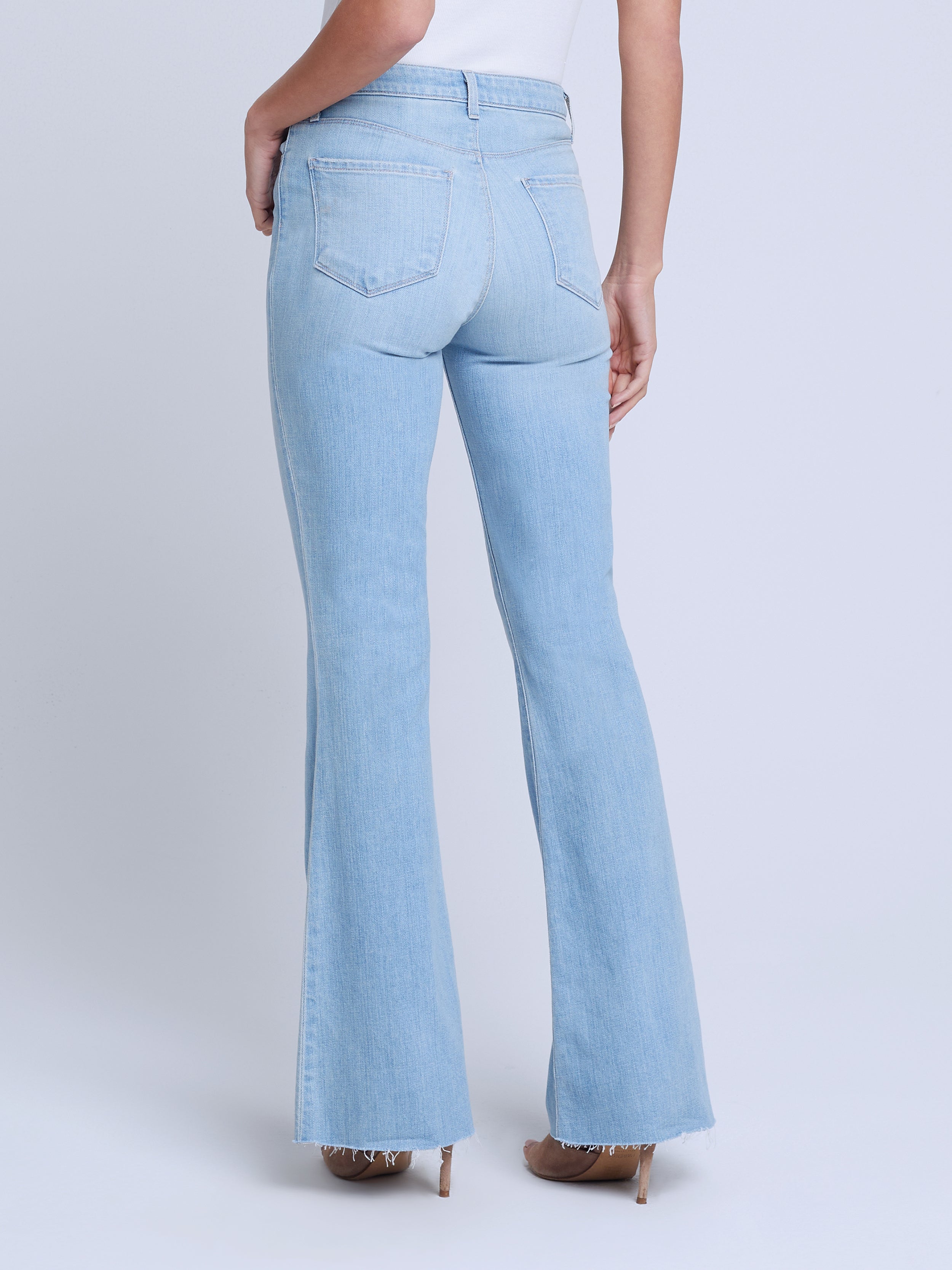 Blue jean hot sale flare pants