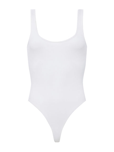 The Nico Bodysuit - White – THE SKINNY