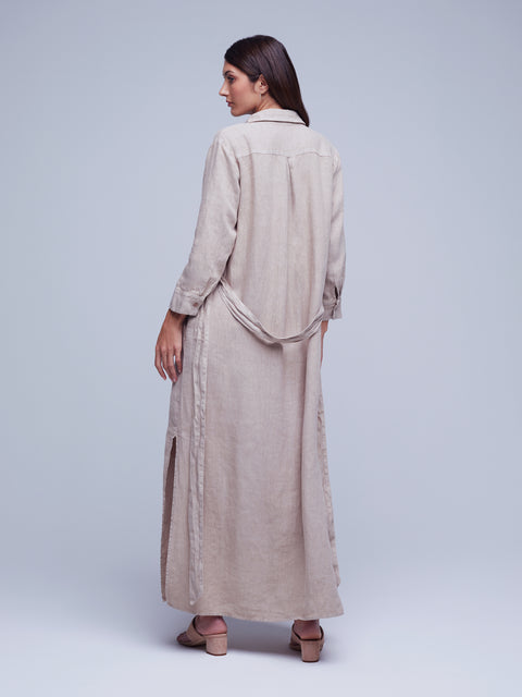 Cameron Linen Shirt Dress