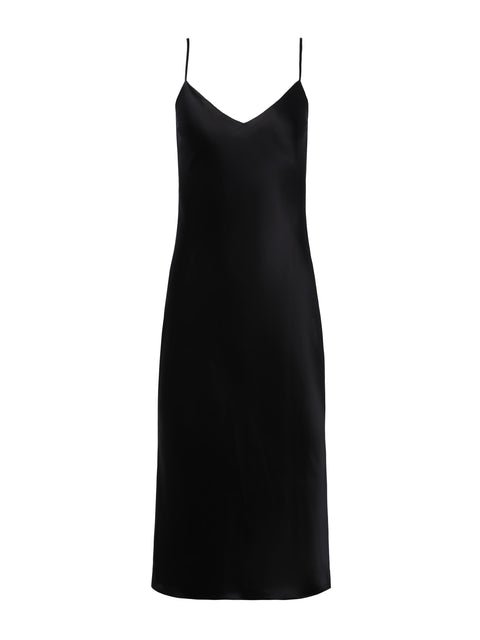 Natural Silk Slip Dress Black Midi 100% Silk Cami Dress Black Silk Chemise  Silk Satin Dress Bias Cut Valentines Day Dress Plus Size Dress -  Hong  Kong