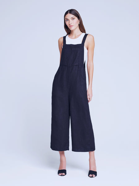 L'AGENCE Inaya Jumpsuit in Black