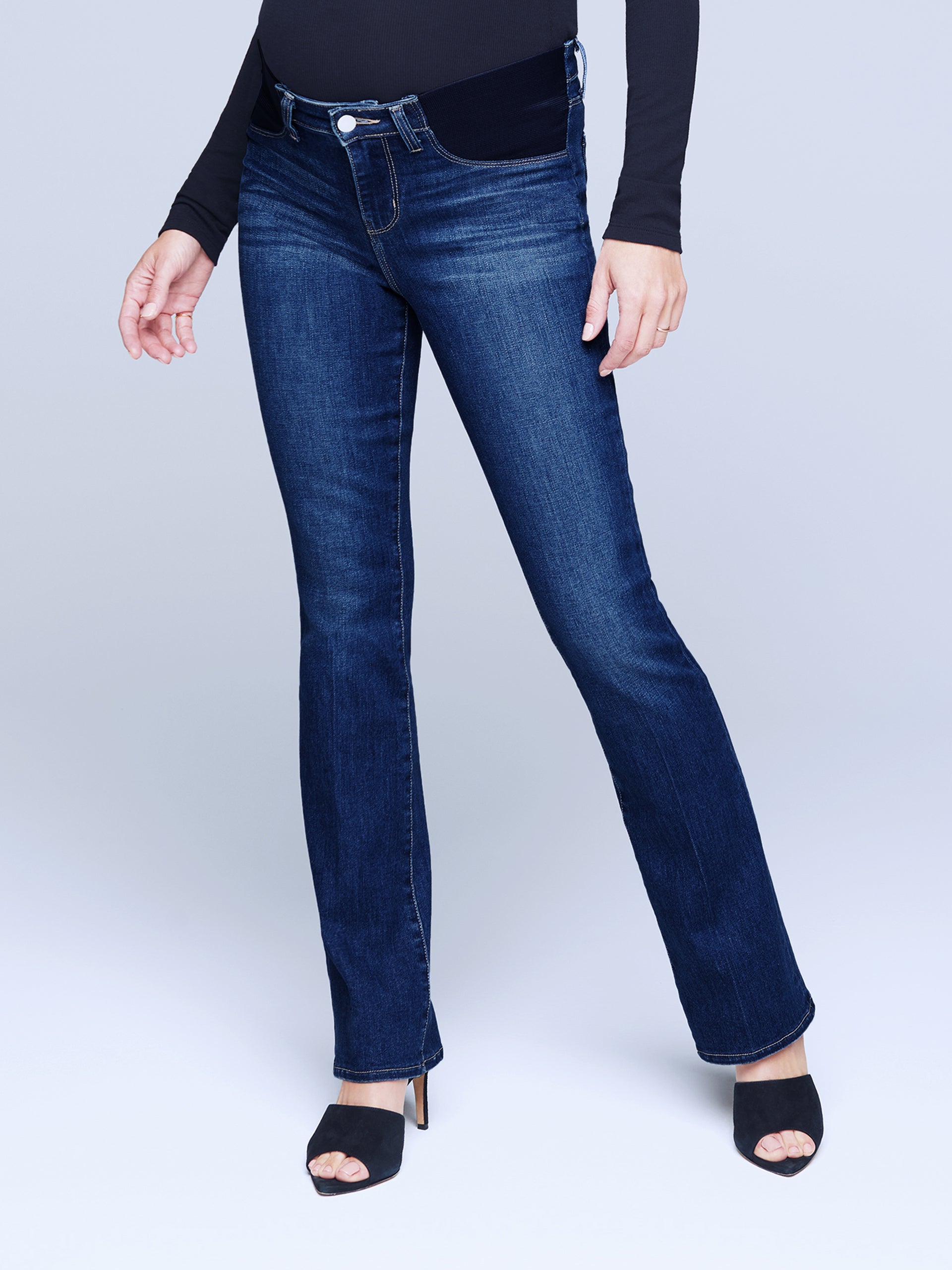 Oriana Maternity Straight Jean jean L'AGENCE Sale